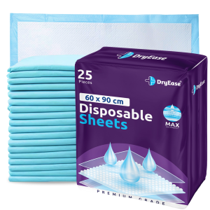 DryEase Bed Pads - 60 X 90 - 25 Sheets